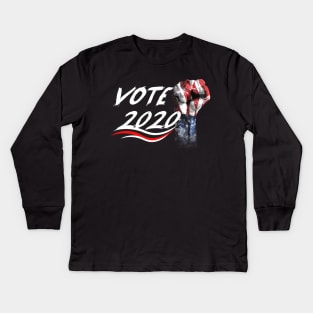 Vote 2020 Kids Long Sleeve T-Shirt